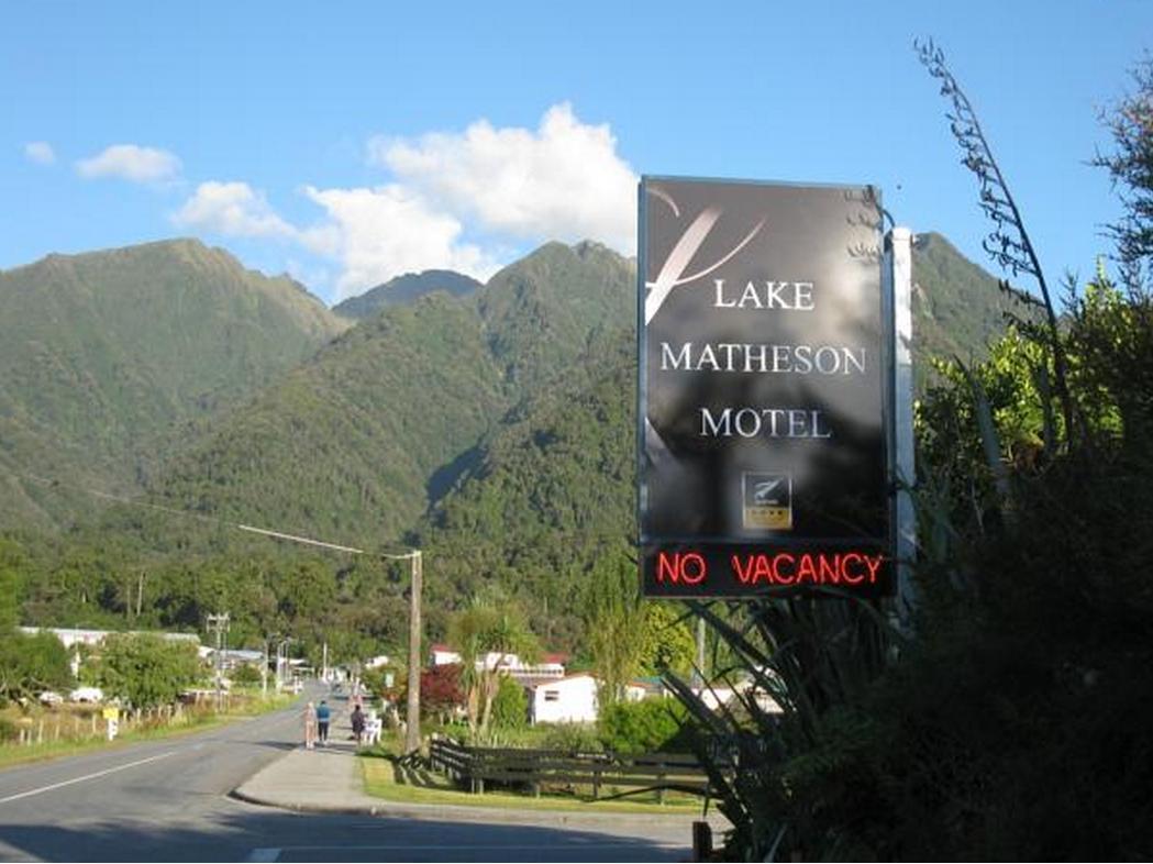 Lake Matheson Motel Fox Glacier Luaran gambar